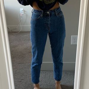 Dark Wash Mom Jeans